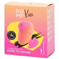 ROMP by WOW TECH Stimulateur de Clitoris Kiss Orange et Rose